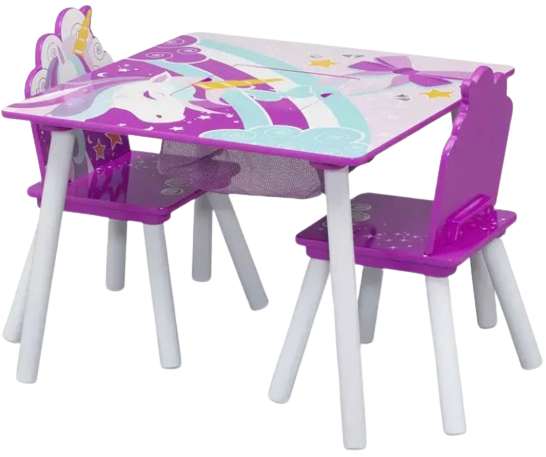 Dětský stůl s židlemi UNICORN