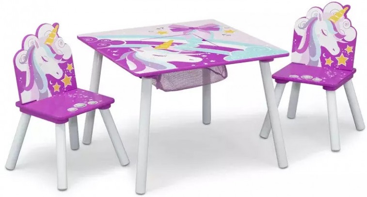 Dětský stůl s židlemi UNICORN gallery main image